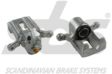 SBS Bremssattel 949940 Einbauposition: Hinterachse links, vor der Achse, Herstellereinschränkung: NISSAN, Kolbendurchmesser [mm]: 38, für Bremsscheibendicke [mm]: 18, Bremsscheibenart: Innenbelüftet, für Bremsscheibendurchmesser [mm]: 307, Material: Gusseisen 1.