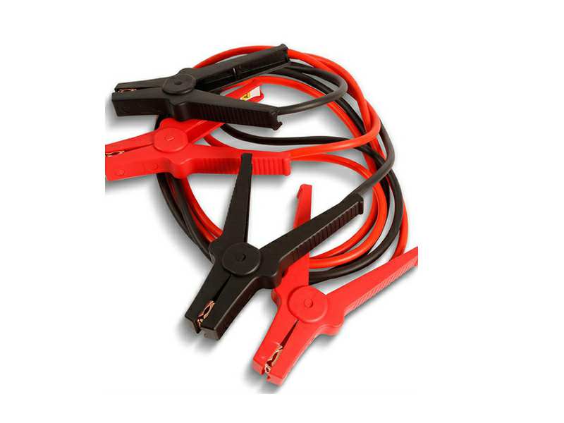 UNIX Starthilfekabel 677597 400A, 2,5 Meter langes Kabel, rot - schwarz