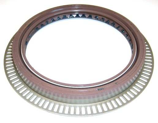 ELRING Wheel hub seal 10810737 For vehicles mounted with ABS
Braking/Drive Dynamics: for vehicles with ABS, Inner Diameter [mm]: 145, Outer Diameter [mm]: 175, ABS-Ring Diameter [mm]: 205, Height [mm]: 20, Radial Shaft Seal Design: SP, Material: FPM (fluoride rubber)