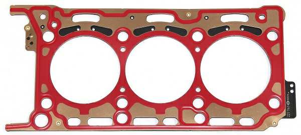 ELRING Cyilinder head gasket 66643 Fitting Position: Right, Thickness [mm]: 1,65, Installed thickness [mm]: 1,65, Number of Holes: 2, Piston protrusion from [mm]: 0,91, Piston protrusion to [mm]: 0,96, Diameter [mm]: 84,3, Gasket Design: Multilayer Steel (MLS), Number of layers: 5