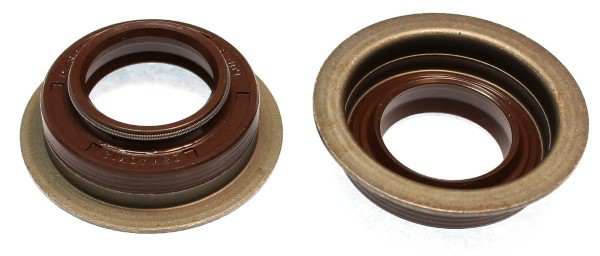 ELRING Transmission gear seal 71539 25x40x15 SP/AW FPM
Thickness [mm]: 15, Inner Diameter [mm]: 24, Outer Diameter [mm]: 50, Material: FPM (fluoride rubber), Outer Diameter 1 [mm]: 30, Outer Diameter 2 [mm]: 40