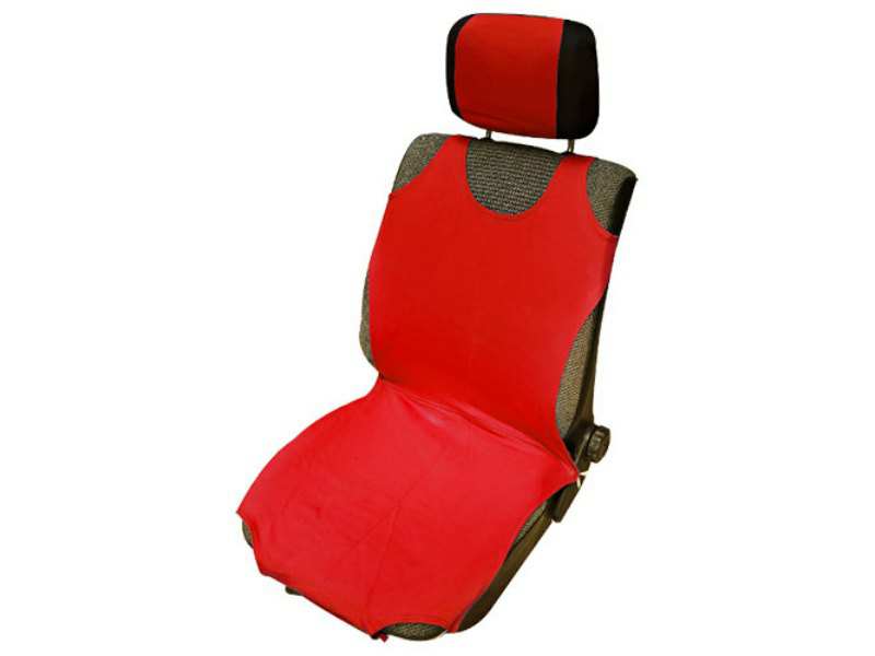 UNIX Tricot seat cover 677766 Red. 1 pair