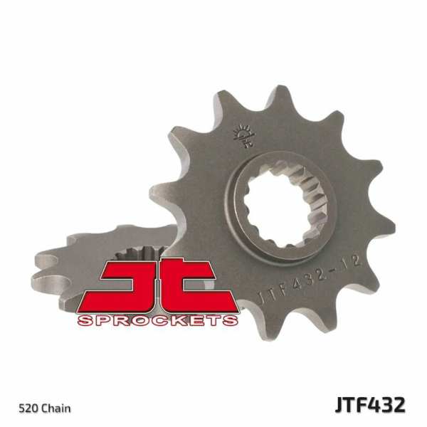 JT Kettenrad 10415303 Zuerst für Chain 520, Zahnnummer: 15, Stahl 1.