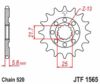 JT Kettenrad 10415296 Zuerst für Chain 520, Zahnnummer: 13, Stahl 2.