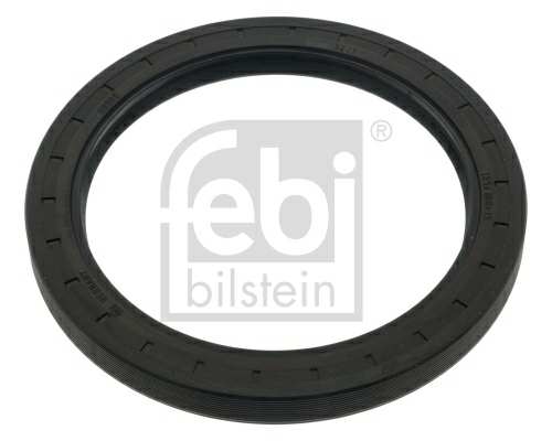 SWAG/FEBI Wheel hub seal 877387 Thickness [mm]: 15, Inner Diameter [mm]: 125, Outer Diameter [mm]: 160, Material: NBR (nitrile butadiene rubber), Fitting Position: inner