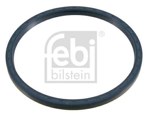 SWAG/FEBI Wheel hub seal 877429 Thickness [mm]: 12, Inner Diameter [mm]: 180, Outer Diameter [mm]: 200, Colour: blue, Material: NBR (nitrile butadiene rubber), Fitting Position: Rear Axle Left, Rear Axle Right