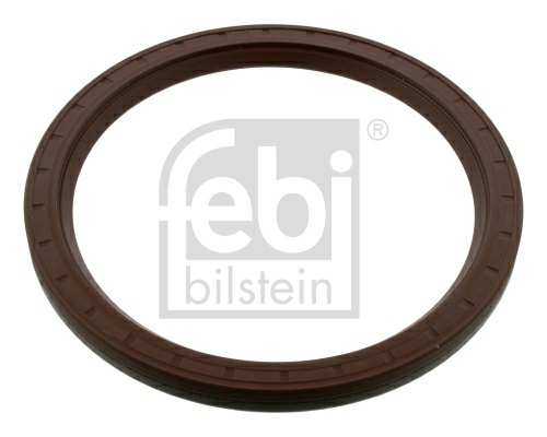 SWAG/FEBI Wheel hub seal 877375 Thickness [mm]: 13, Inner Diameter [mm]: 145, Outer Diameter [mm]: 175, Colour: brown, Material: FPM (fluoride rubber), Supplementary Article/Supplementary Info: with sealing lip, Fitting Position: Rear Axle Left, inner, Rear Axle Right