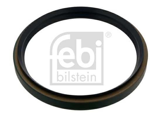 SWAG/FEBI Wheel hub seal 877386 Thickness [mm]: 12, 15, Inner Diameter [mm]: 145, Outer Diameter [mm]: 170, Material: NBR (nitrile butadiene rubber), Fitting Position: Rear Axle, inner