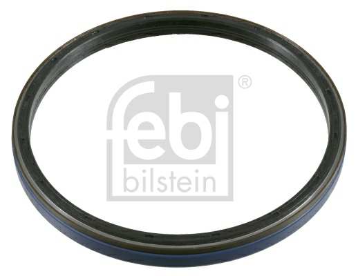 SWAG/FEBI Wheel hub seal 877431 Thickness [mm]: 15,7, Inner Diameter [mm]: 179, Outer Diameter [mm]: 200, Material: FPM (fluoride rubber), Fitting Position: Rear Axle Left, Rear Axle Right