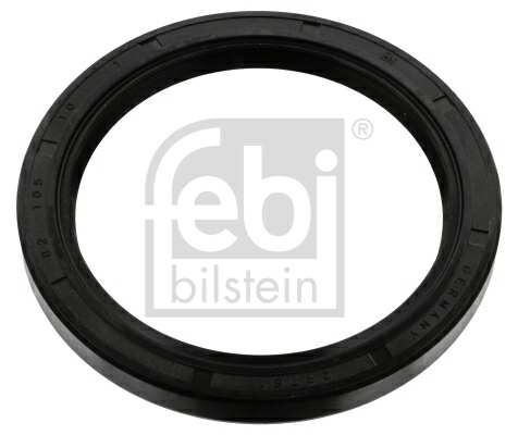 SWAG/FEBI Wheel hub seal 877443 Thickness [mm]: 10, Inner Diameter [mm]: 82, Outer Diameter [mm]: 105, Fitting Position: Front Axle Left, Front Axle Right