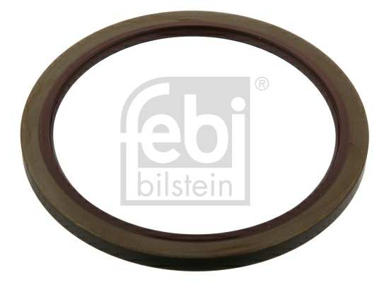 SWAG/FEBI Wheel hub seal 877470 Thickness [mm]: 10, Inner Diameter [mm]: 130,2, Outer Diameter [mm]: 160,3, Material: FPM (fluoride rubber), Fitting Position: Rear Axle