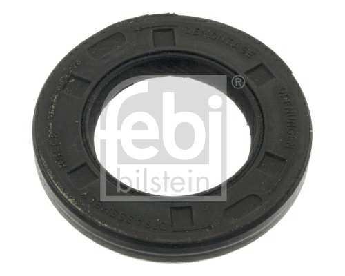 SWAG/FEBI Transmission gear seal 877521 Thickness [mm]: 7, Inner Diameter [mm]: 30, Outer Diameter [mm]: 50, Colour: black, Material: FPM (fluoride rubber), Fitting Position: Inlet