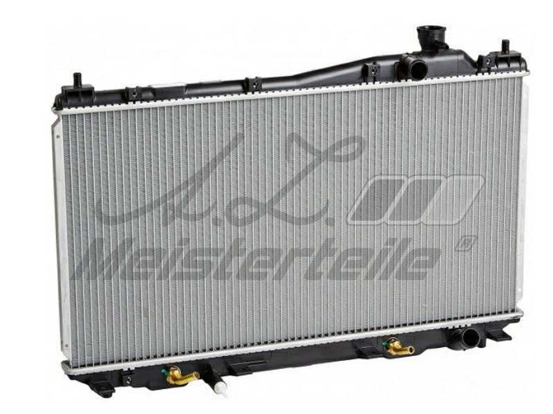 A.Z. MEISTERTEILE Radiator 10401681 Cooling fins material: Aluminium, Core Depth [mm]: 26, Core Length [mm]: 340, Core Width [mm]: 688, Inlet O [mm]: 28,5, Outlet O [mm]: 40, Radiator type: Brazed cooling fins, Supplementary Article/Info 2: without cap, without expansion tank, Supplementary Article/Supplementary Info: with gaskets/seals, Water Tank Material (radiator): Plastic