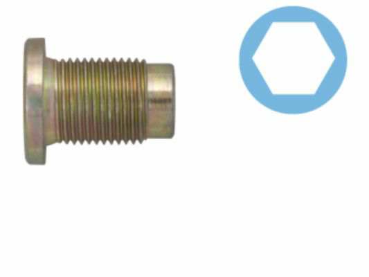 CORTECO Verschlußschraube, Ölwanne 10460742 Länge [mm]: 30,5, Gewindemaß: M 18 x 1,50 x 22, Schlüsselweite: 8, Ergänzungsartikel/Ergänzende Info 2: mit Dichtring, Gebindeart: Blisterpack 1.