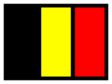 LAMPA Bunting lamp 581935 Décor lamp, LED flag logo in Belgian colors, 12 x 9cm, 24V, waterproof. 1.