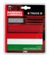 LAMPA Bunting lamp 581890 Décor lamp, LED flag logo, in Hungarian colors, 12 x 9cm, 24V, waterproof. 2.