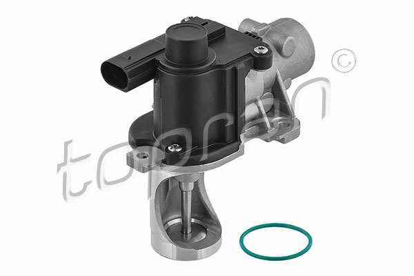 HANS-PRIES EGR valve 709874 Operating Mode: Electric, Number of pins: 5, Connector Shape: D-shaped, Observe the vehicle manufacturer specifications: , New Part: , Used part return not required: , Supplementary Article/Supplementary Info: with seal