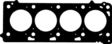 GLASER Cyilinder head gasket 10519895 Gasket Design: Multilayer Steel (MLS), Thickness [mm]: 1,3, Diameter [mm]: 87,5, Notches / Holes Number: 2 1.