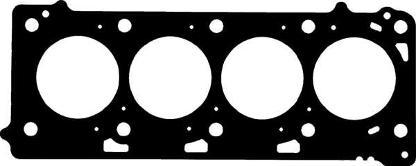 GLASER Cyilinder head gasket 10519895 Gasket Design: Multilayer Steel (MLS), Thickness [mm]: 1,3, Diameter [mm]: 87,5, Notches / Holes Number: 2