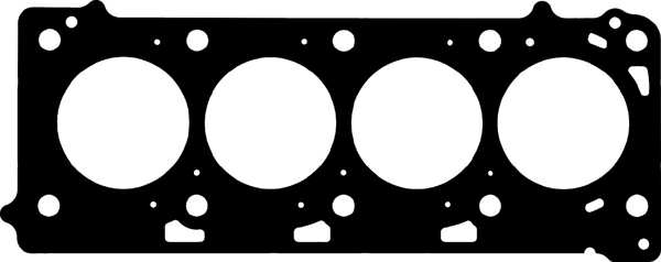 GLASER Cyilinder head gasket 10519894 Gasket Design: Multilayer Steel (MLS), Thickness [mm]: 1,25, Diameter [mm]: 87,5, Notches / Holes Number: 1