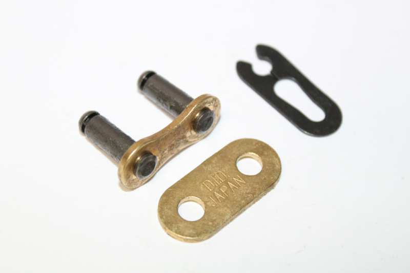 DID Drive chain snap unit 373545 Exclusive Racing Er, Road Racing/Superbike/Trial, Gold/Gold