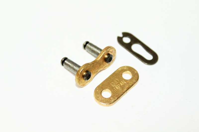 DID Drive chain snap unit 367835 Exclusive Racing Er, Road Racing/Superbike/Supercross/Motocross, Gold/Gold