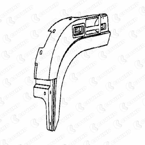 COVIND Einstiegblech 455865 Einbauseite: vorne links, Gewicht [kg]: 1,900