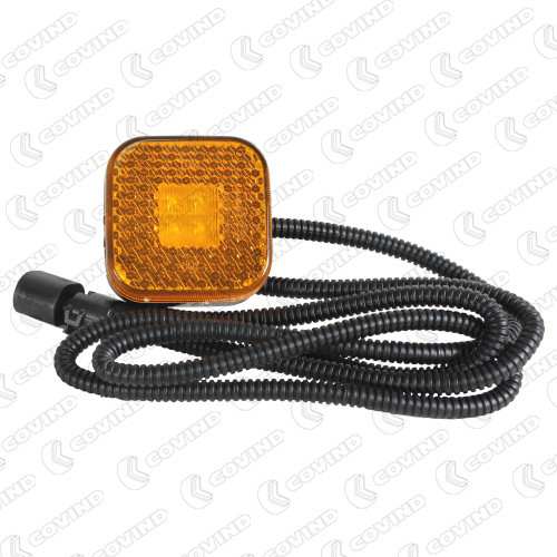 COVIND Umrißleuchte 576621 Einbauseite: beidseitig, Farbe: orange, Lampenart: LED, Ergänzungsartikel/Ergänzende Info 2: mit Kabel, Kabellänge [mm]: 1.250