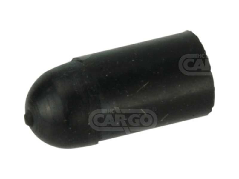 HC-CARGO Verbindungsdeckel 10575157 D MM: 4,8, Länge MM: 12,8, EPDM Gummi, Schwarz, 25 Stcs/Pack