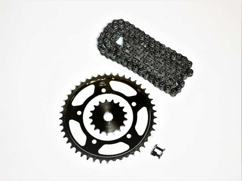 RK Drive chain set 10445437 C5041-17, B5066-45, 525XSO-116, SUZUKI GSX-R 750 K6-9,L0