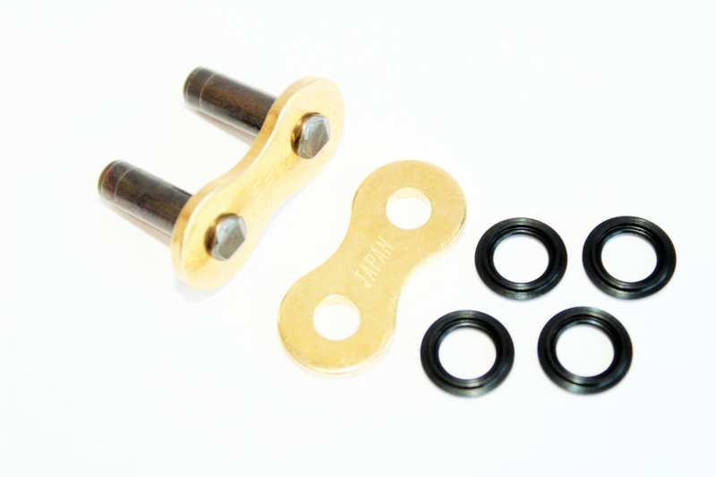 DID Drive chain locking unit 373789 Exclusive Racing Er, Road Racing/Superbike/Rally/Enduro, Gold/Gold