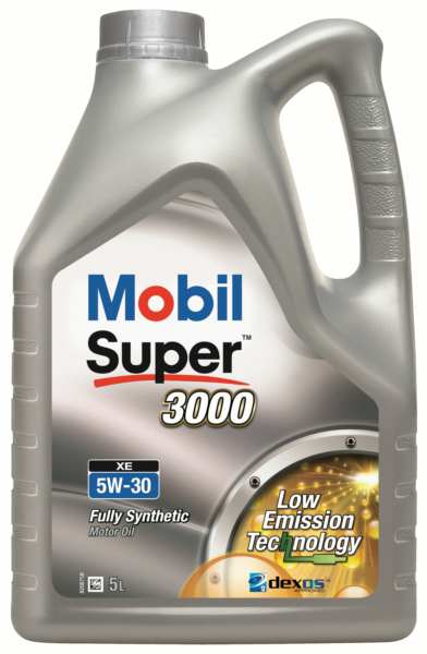 MOBIL Motorenöl 741411 Mobile Super 3000 xe (synthetisch), 5W-30, 5L
Inhalt [Liter]: 5, Gebindeart: Kanister, Viskositätsklasse nach SAE: 5W-30, Spezifikation nach ACEA: C3, Spezifikation nach API: SL, SM, SN, SJ, Herstellerfreigabe: GM dexos2, MB-Approval 229.31, MB-Approval 229.51, MB-Approval 229.52, VW 505 00 ., VW 505 01, Öl-Herstellerempfehlung: ACEA C3, API CF, API SJ, API SL, API SM, API SN, GM-LL-A-025, GM-LL-B-025, WSS-M2C917-A, Zolltarifnummer: 27101981
Kann aus Gründen der Qualitätssicherung nicht zurück