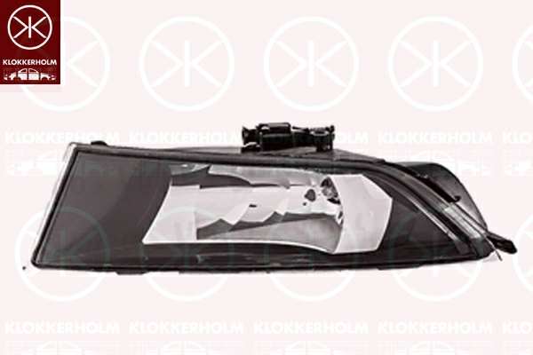 KLOKKERHOLM Nebelscheinwerfer 744799 Besser, zuerst H8
Einbauseite: vorne rechts, Qualität: A1, Lampenart: H8, Herstellereinschränkung: Valeo