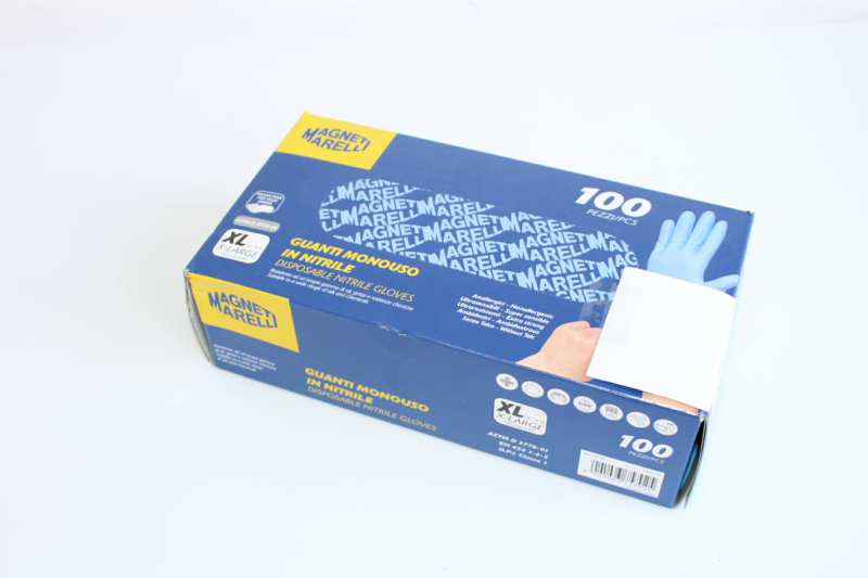 MAGNETI MARELLI Schutzhandschuhe 10866706 Nitrilhandschuhe, XL -Größe, 100 PCs