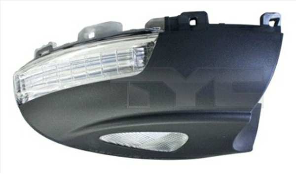 TYC Turn indikator 839064 Right, mirror built
Fitting Position: Right Exterior Mirror, Registration Type: ECE-certified, Lamp Type: LED, Light Function: with outline marker light