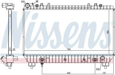 NISSENS Radiator