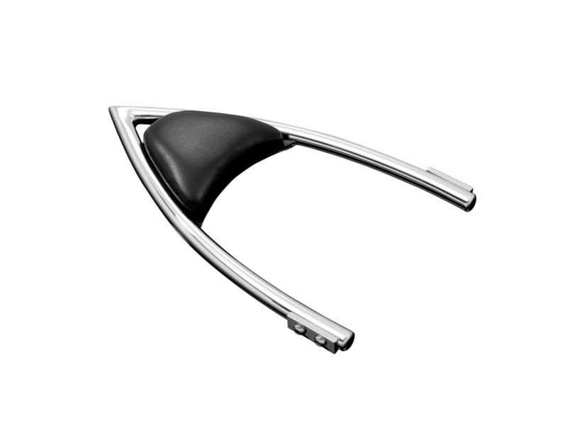 HIGHWAY HAWK Backrest 10646552 UP-Right Arch, chrome, added boot: 525-0031, W: 267mm