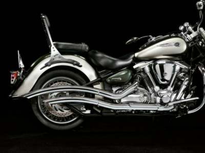 HIGHWAY HAWK Motorcycle Exhaust System