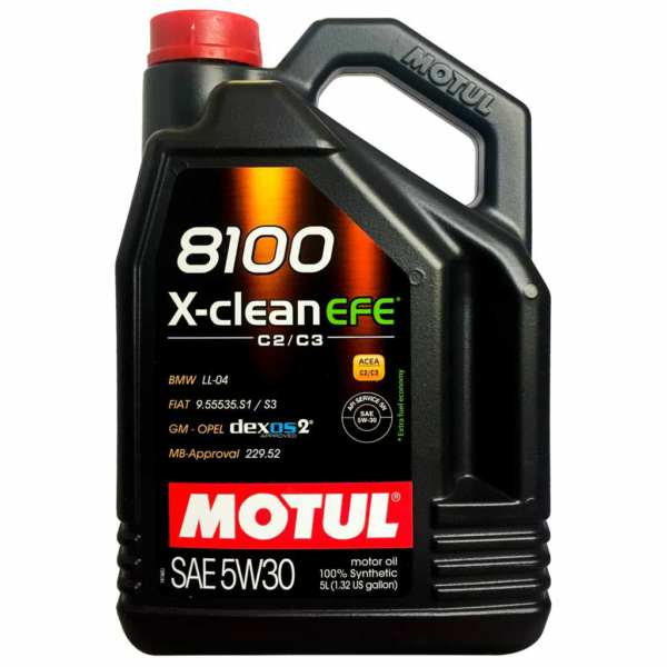 MOTUL Motorenöl 10698150 Inhalt [Liter]: 5, Viskositätsklasse nach SAE: 5W-30, Spezifikation nach ACEA: C2, C3, Spezifikation: API SERVICE SN, Herstellerfreigabe: BMW LL-04, GM dexos2, GM-LL-A-025, GM-LL-B-025, MB-Freigabe 229.52, Öl-Herstellerempfehlung: FIAT 9.55535-S1, FIAT 9.55535-S3, HONDA, HYUNDAI, KIA, MITSUBISHI, NISSAN, SSANGYONG, SUBARU, SUZUKI, TOYOTA, VW 505 01 
Inhalt [Liter]: 5, Gebindeart: Kanister, Viskositätsklasse nach SAE: 5W-30, Herstellerfreigabe: BMW LL-04, MB 229.52, OV 040 1547 - D30, OV 040 154