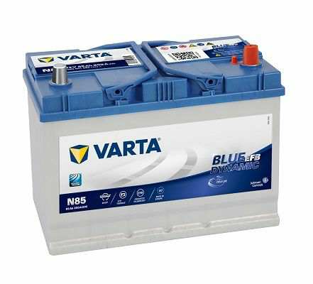 VARTA Batterie 10710574 Spannung [V]: 12, Batterie-Kapazität [Ah]: 85, Kälteprüfstrom EN [A]: 800, Polanordnung: 0, Bodenleistenausführung: B01, Länge [mm]: 306, Breite [mm]: 173, Höhe [mm]: 225 Technische Information: Erfüllt als Originalersatzteil alle Kriterien der Automobilhersteller. Bereit für Start-Stopp-Systeme der Einstiegsklasse Entspricht höchsten deutschen Qualitätsstandards Patentiertes PowerFrame® Gitter für zuverlässige Startleistung, schnelle Ladefähigkeit und hohe Erfüllt als Originalersatzteil alle Kr