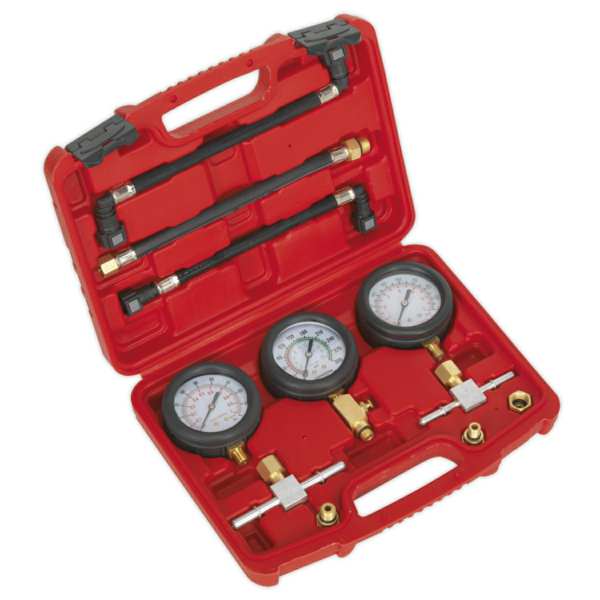 SEALEY Kraftstoff Manometer Motor Prüfung Kit 10713618 Nicht mietbar, nur zum Verkauf! 3 Sätze, Komprimierung (0-300psi) und Kraftstoffdruck (0-100psi und 0-100KPA)
Kann aus Gründen der Qualitätssicherung nicht zurückgenommen werden!