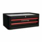 SEALEY Tool case 10736186 2 drawers, blank, retro style, black/red: 710 x 460 x 270 mm 1.