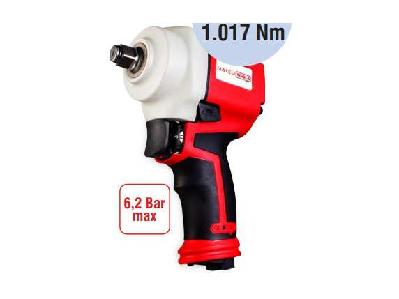 SPIN Pneumatic wrench 10748931 Drive 1/2 ”, idle transl. 7000 f/p, torque 1017 nm, Twin Hammer