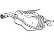 BOSAL Auspufftopf 550706 zusätzlich benötigte Artikel siehe Zubehörliste: 1.