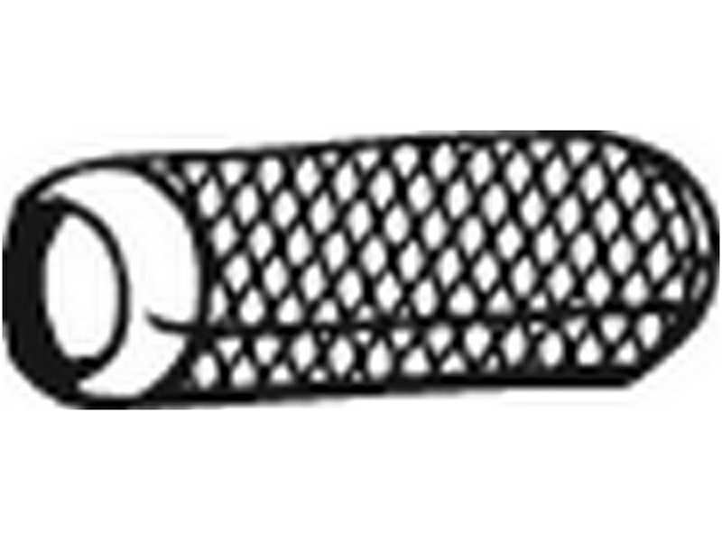 BOSAL Auspuffrohranschluss 598864 Durchmesser [mm]: 55,5, Länge [mm]: 190, Ergänzungsartikel/Ergänzende Info 2: ohne Anschlussrohr, Spezifikation: Interlock 
Durchmesser [mm]: 55,5, Länge [mm]: 190, Ergänzungsartikel/Ergänzende Info 2: ohne Anschlussrohr