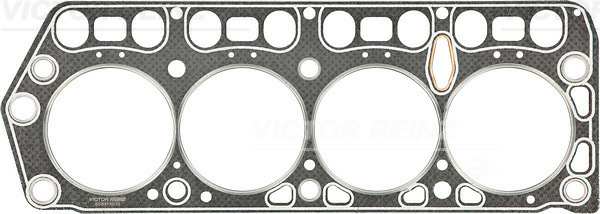 VICTOR REINZ Cyilinder head gasket 10437626 Gasket Design: Fibre Composite, Thickness [mm]: 2, Diameter [mm]: 93, only in connection with: 14-32179-01