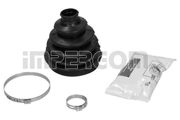 IMPERGOM Drive shaft boot 10292920 Fitting Position: Wheel Side, Material: Elastomer, Clamp manufacturer: OETIKER, Length [mm]: 124, Inner Diameter 1 [mm]: 25, Inner Diameter 2 [mm]: 82