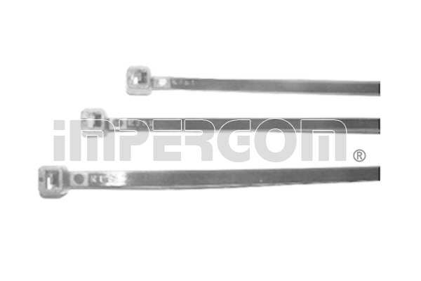 IMPERGOM Cable ties 772108 Specification: Confezione 100 pz, Colour: White, Weight [g]: 4, Length [mm]: 360, Width [mm]: 6 
Colour: White, Length [mm]: 360, Width [mm]: 6