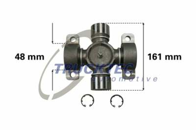 TRUCKTEC AUTOMOTIVE Universal joint