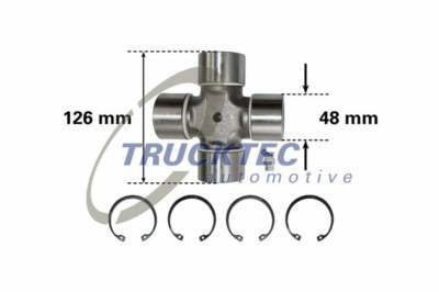 TRUCKTEC AUTOMOTIVE Universal joint